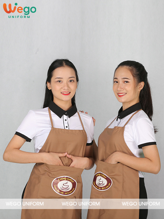 Đồng phục Nhà hàng – Sơ mi + tạp dề - ảnh 2