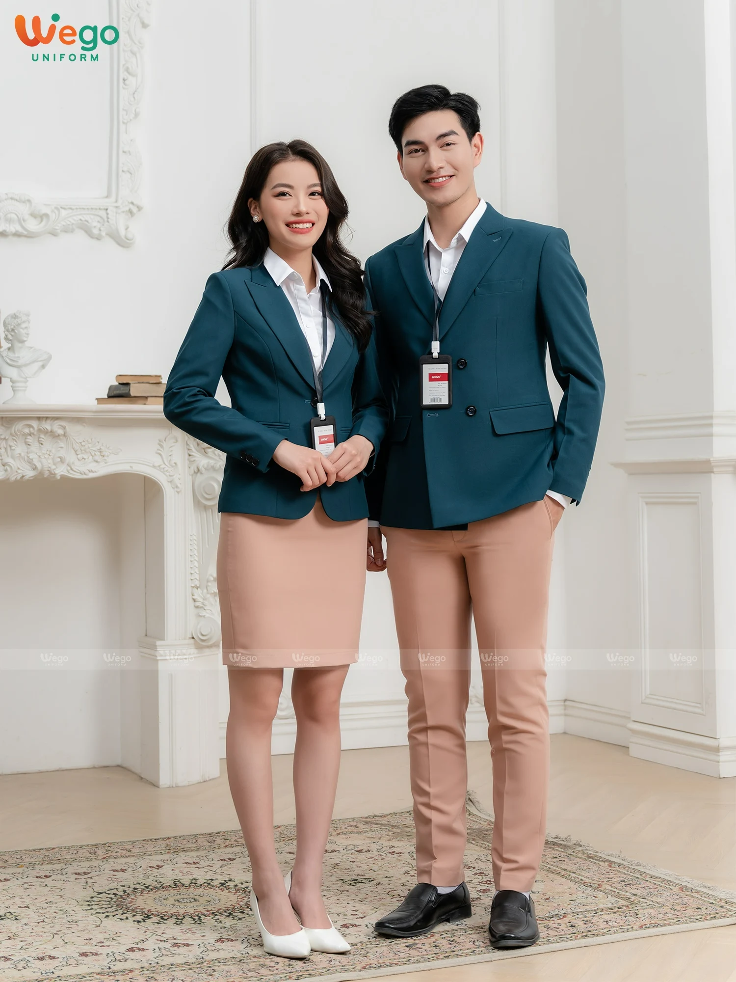 Vest nữ công sở – Vest blazer dáng dài